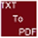 බාගත කරන්න Free Text to PDF Convert