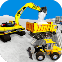 Luchdaich sìos Snow Excavator Crane Simulator