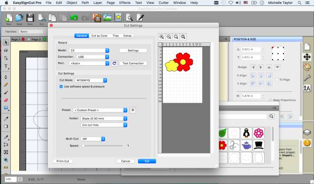 Niżżel EasySignCut Pro
