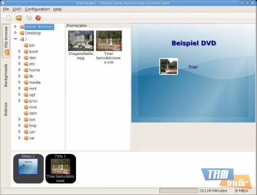 Преземи DVDStyler
