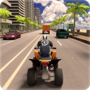 Боргирӣ ATV Quad Traffic Racing