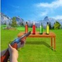 Ampidino Bottle Shooter Game 3D