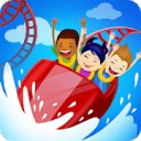 Herunterladen Click Park: Idle Building Roller Coaster Game