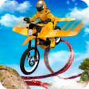 Ampidino Flying Motorbike Stunts