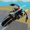 Download Flying Police Motorcycle Rider