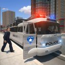 Aflaai Police Bus Prison Transport 3D