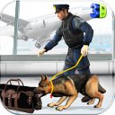 डाउनलोड करें Police Dog Airport Crime City