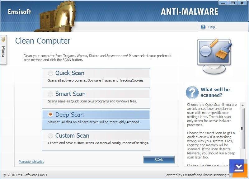 ດາວໂຫລດ Emsisoft Anti-Malware