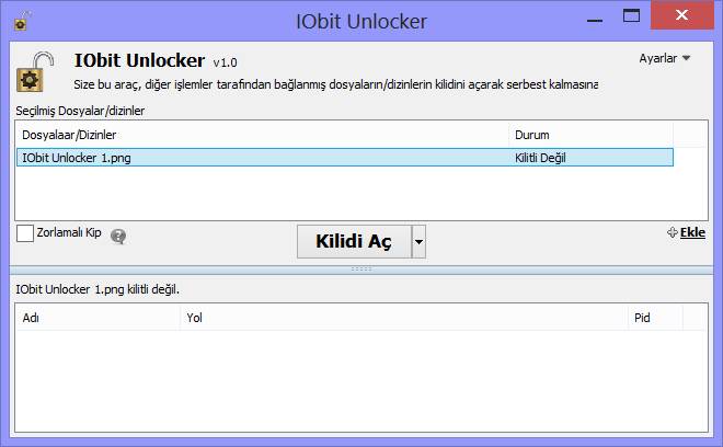 Dakêşin IObit Unlocker