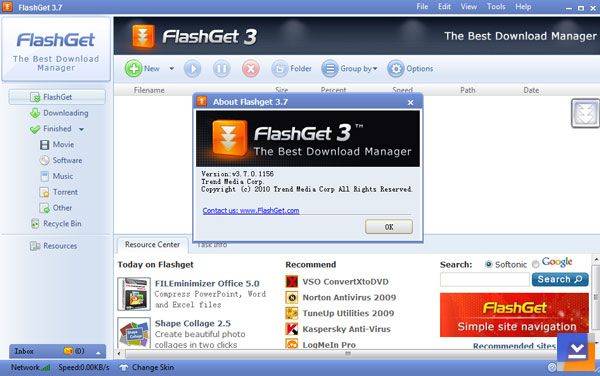 Downloaden FlashGet
