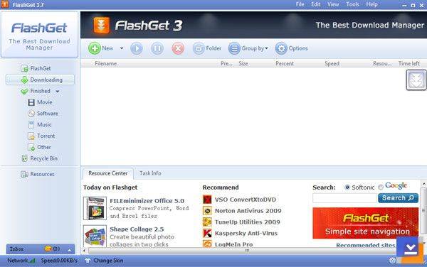 Downloaden FlashGet
