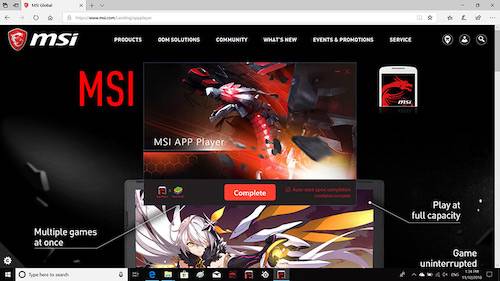 MSI App Player now available for download - YugaGaming