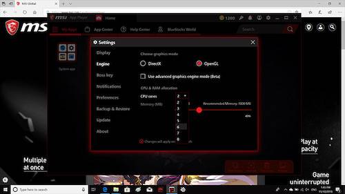 MSI App Player now available for download - YugaGaming
