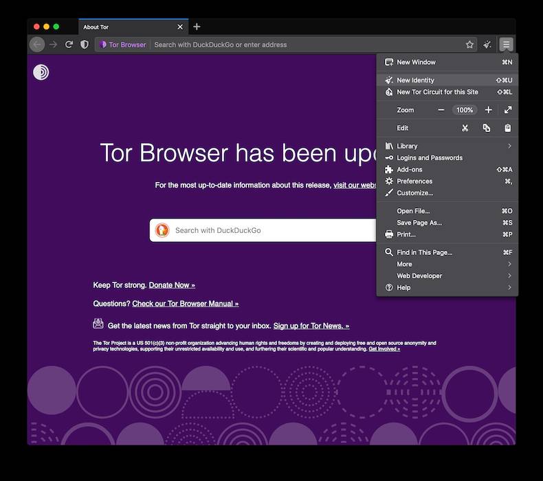 Eroflueden Tor Browser