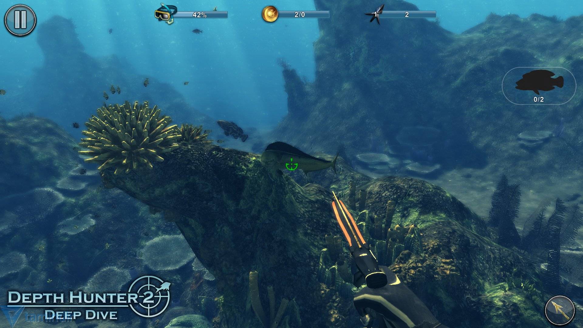 Дип хантер. Depth Hunter 2: Deep Dive. Depth Hunter 2: Deep Dive Скриншот. Подводная охота игра. Игра глубина.