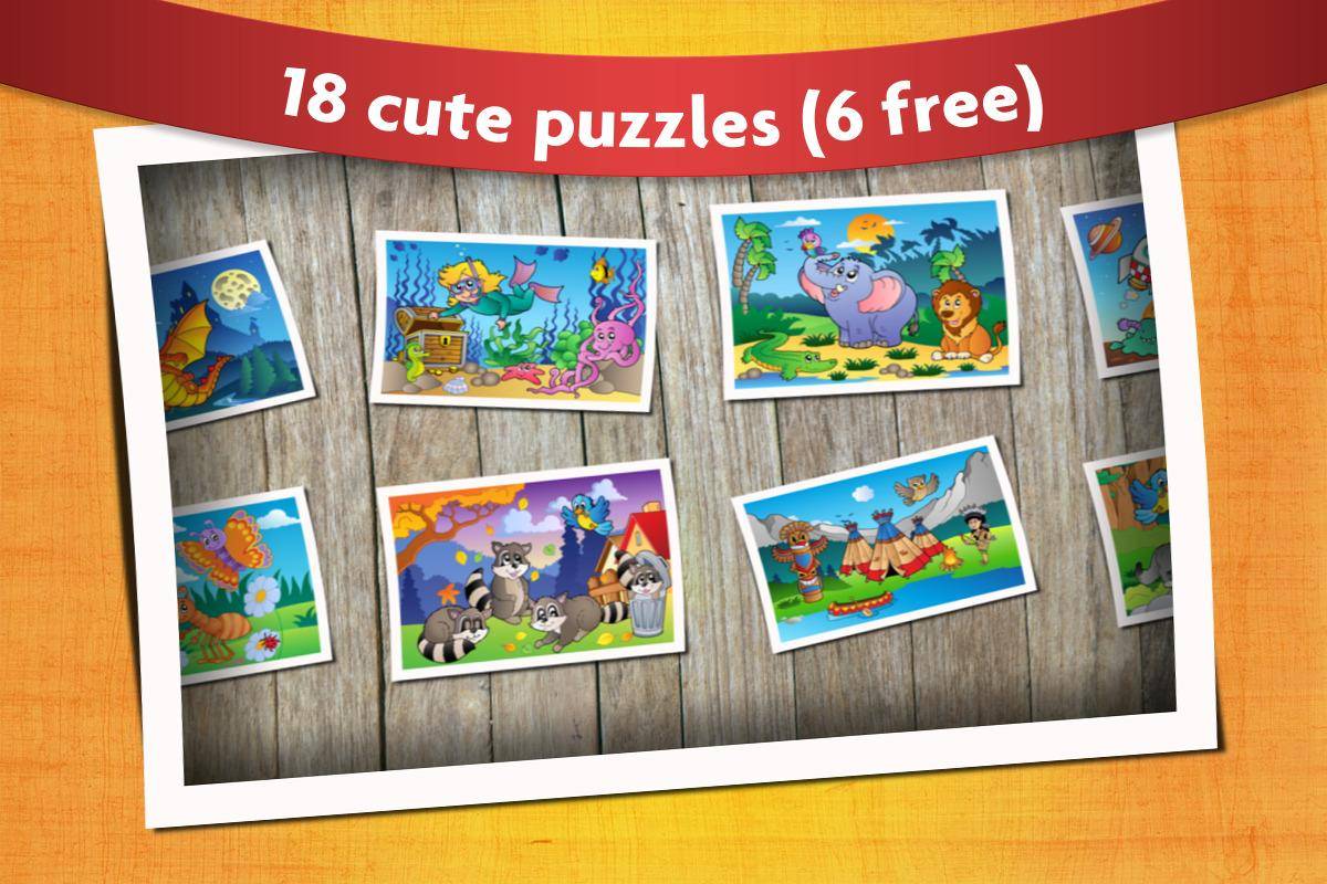 ดาวน์โหลด Kids Animals Jigsaw Puzzles