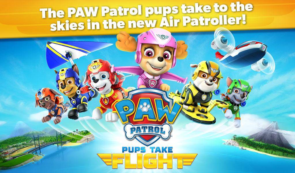Stiahnuť PAW Patrol Pups Take Flight