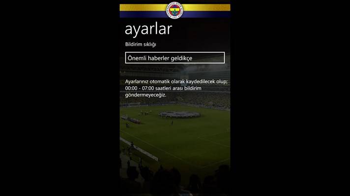 چۈشۈرۈش Fenerbahçe