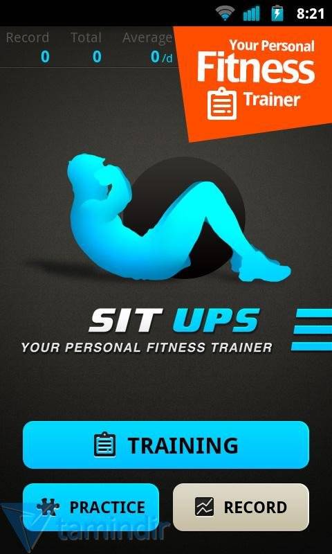 چۈشۈرۈش Sit Ups Workout