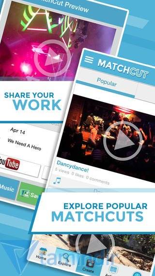 Download MatchCut Music Video Editor