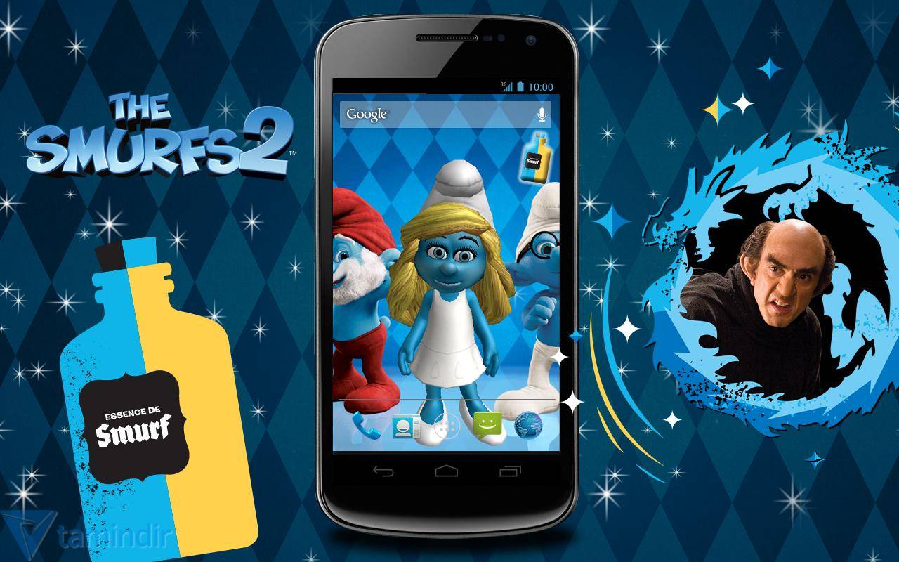 Download The Smurfs 2 3D Live Wallpaper