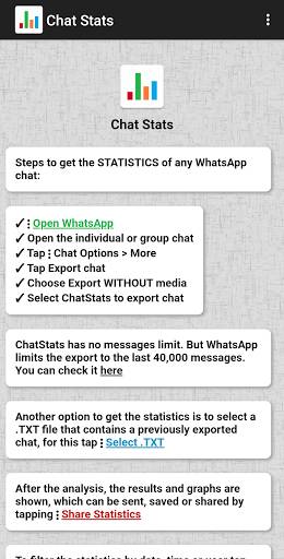 Download Chat Stats for WhatsApp