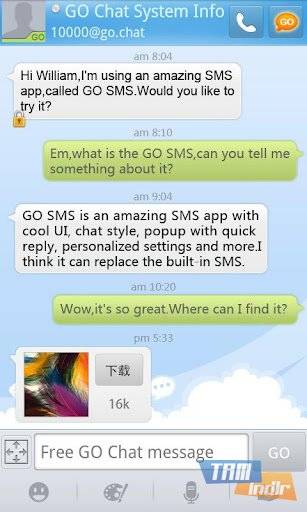 Download GO SMS Pro
