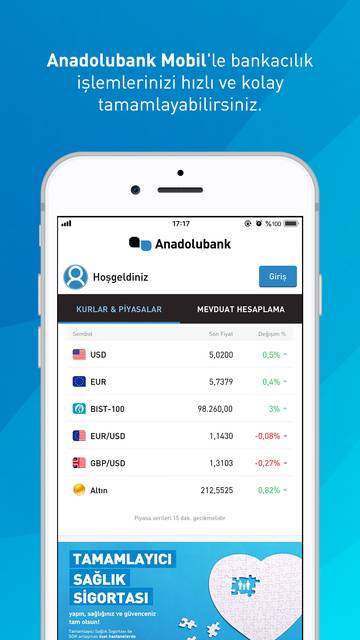 Download Anadolubank Mobile