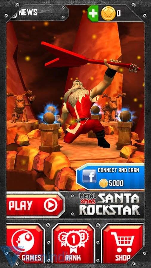 Download Santa Rockstar
