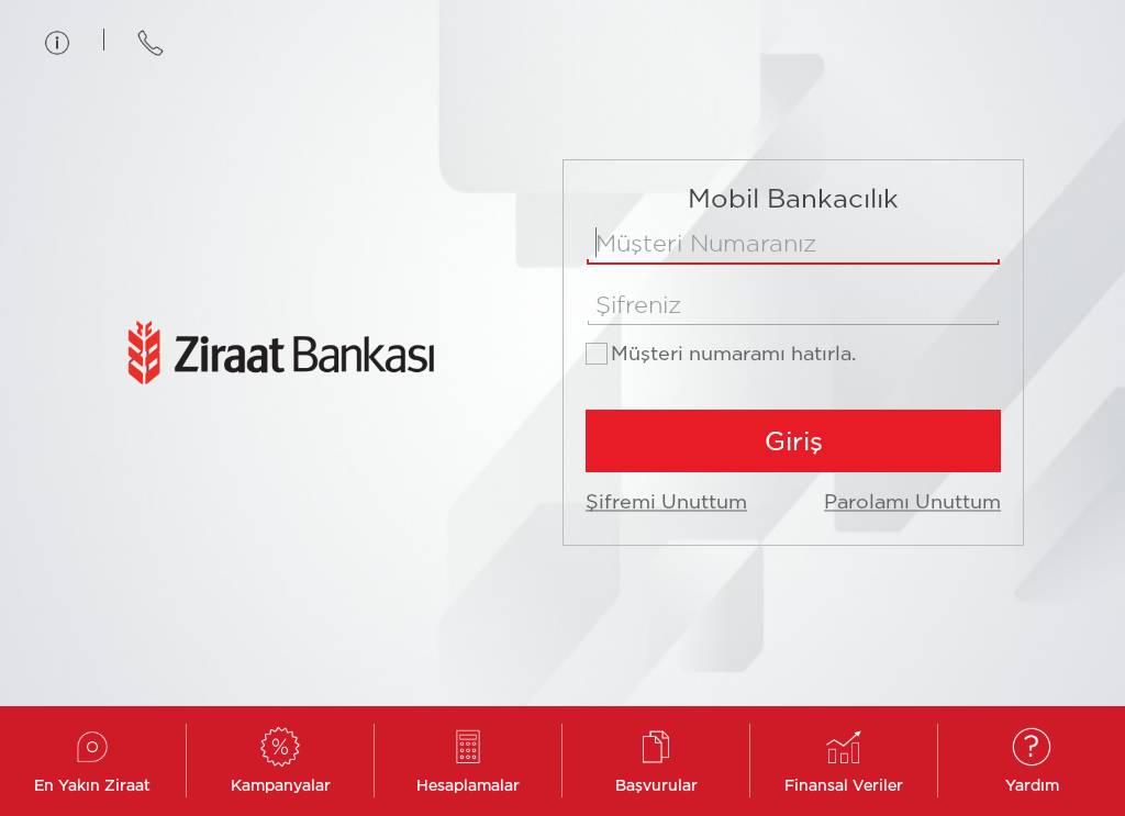 Download Ziraat Tablet