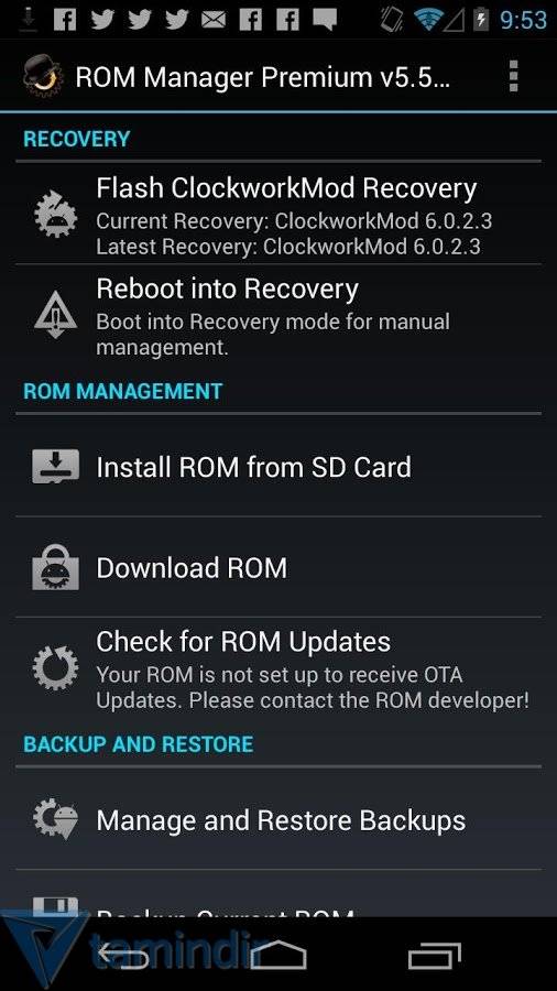 Download ROM Manager
