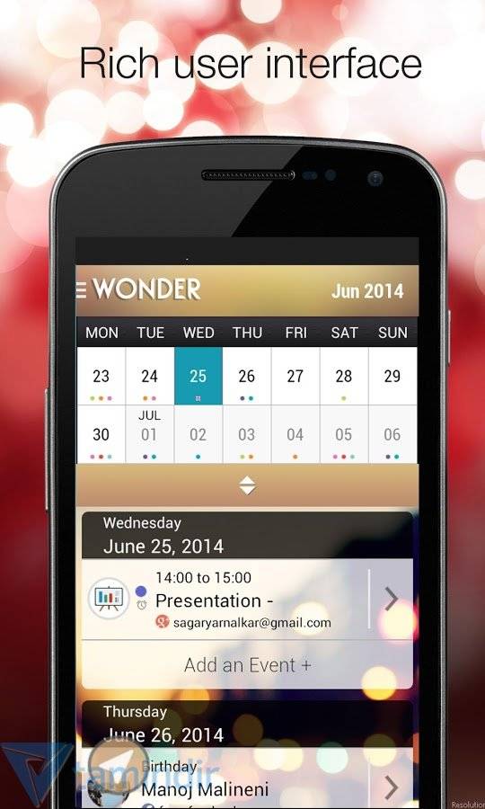 Download Wonder Calendar