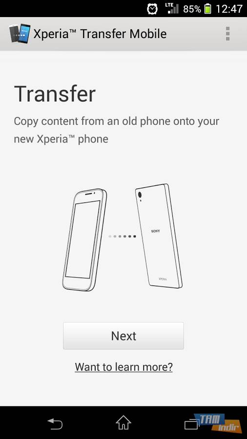 Download Xperia Transfer Mobile
