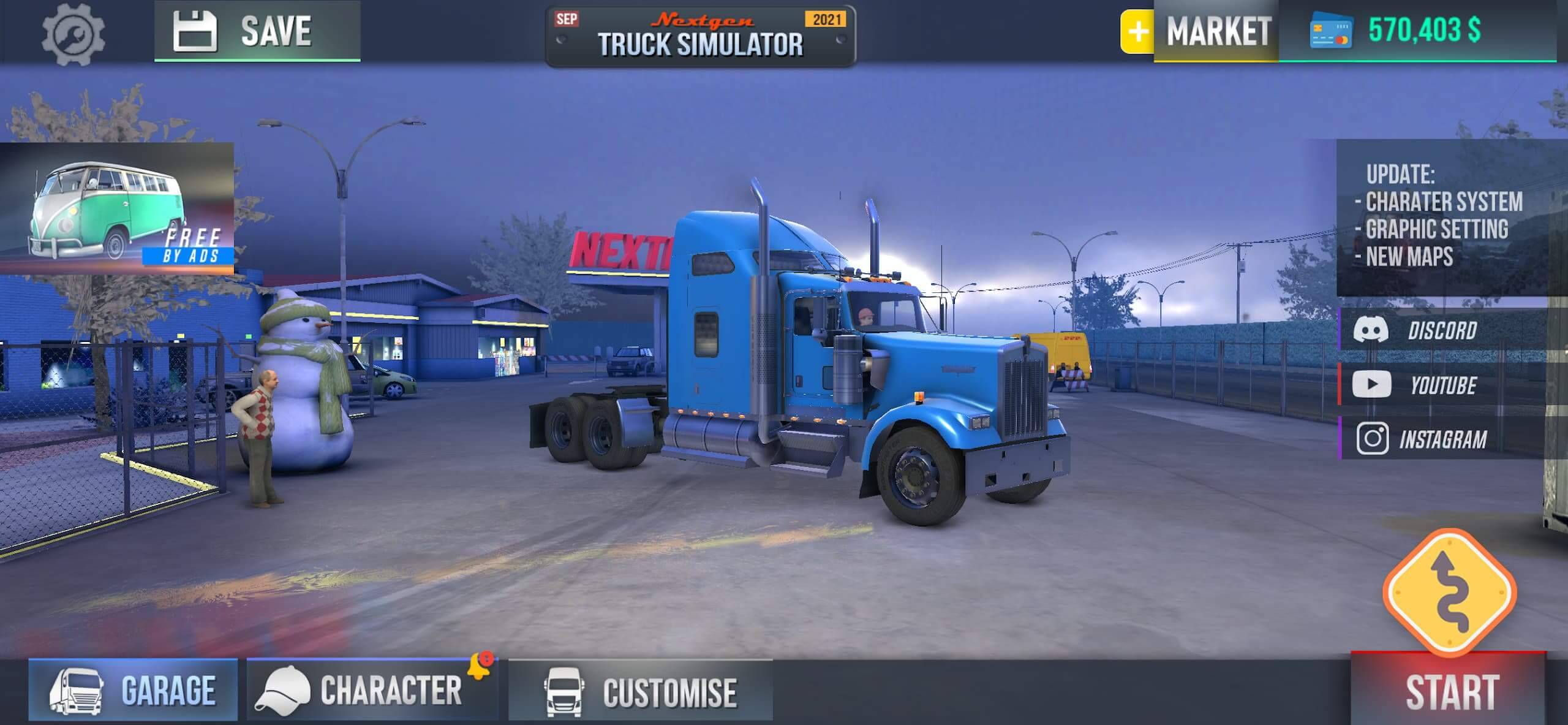ડાઉનલોડ કરો Nextgen Truck Simulator