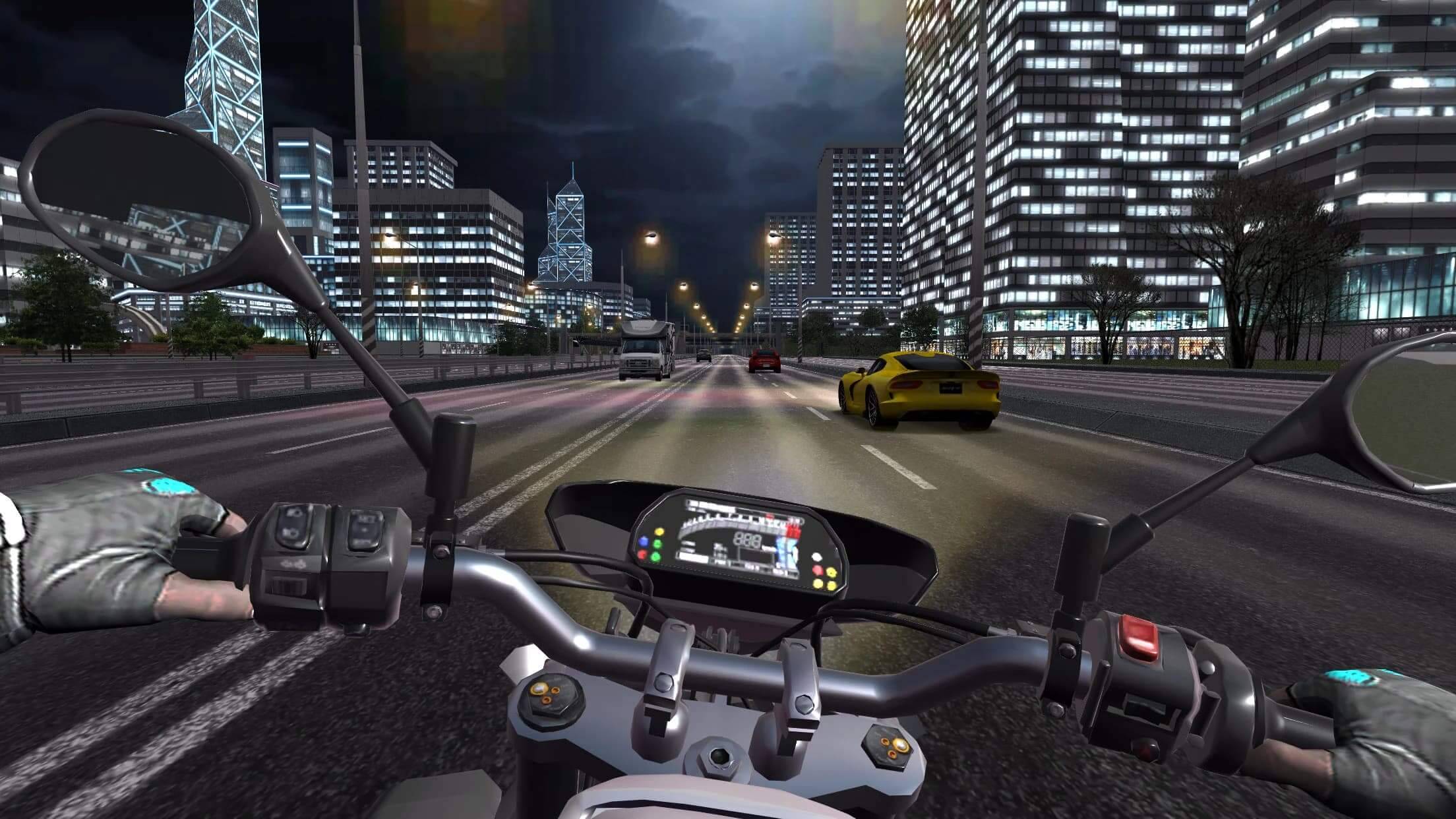 Luchdaich sìos Traffic Bike Driving Simulator