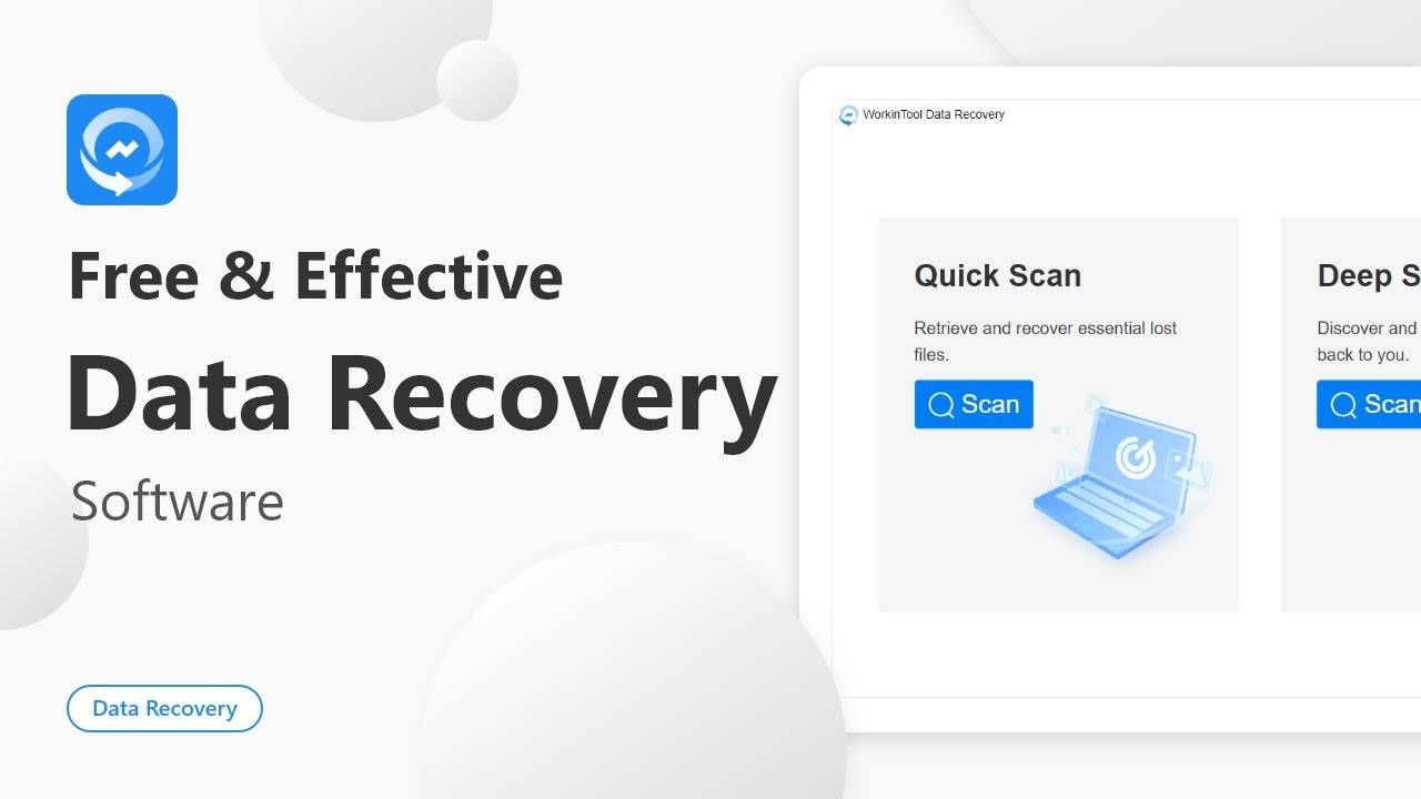 Download WorkinTool Data Recovery Software