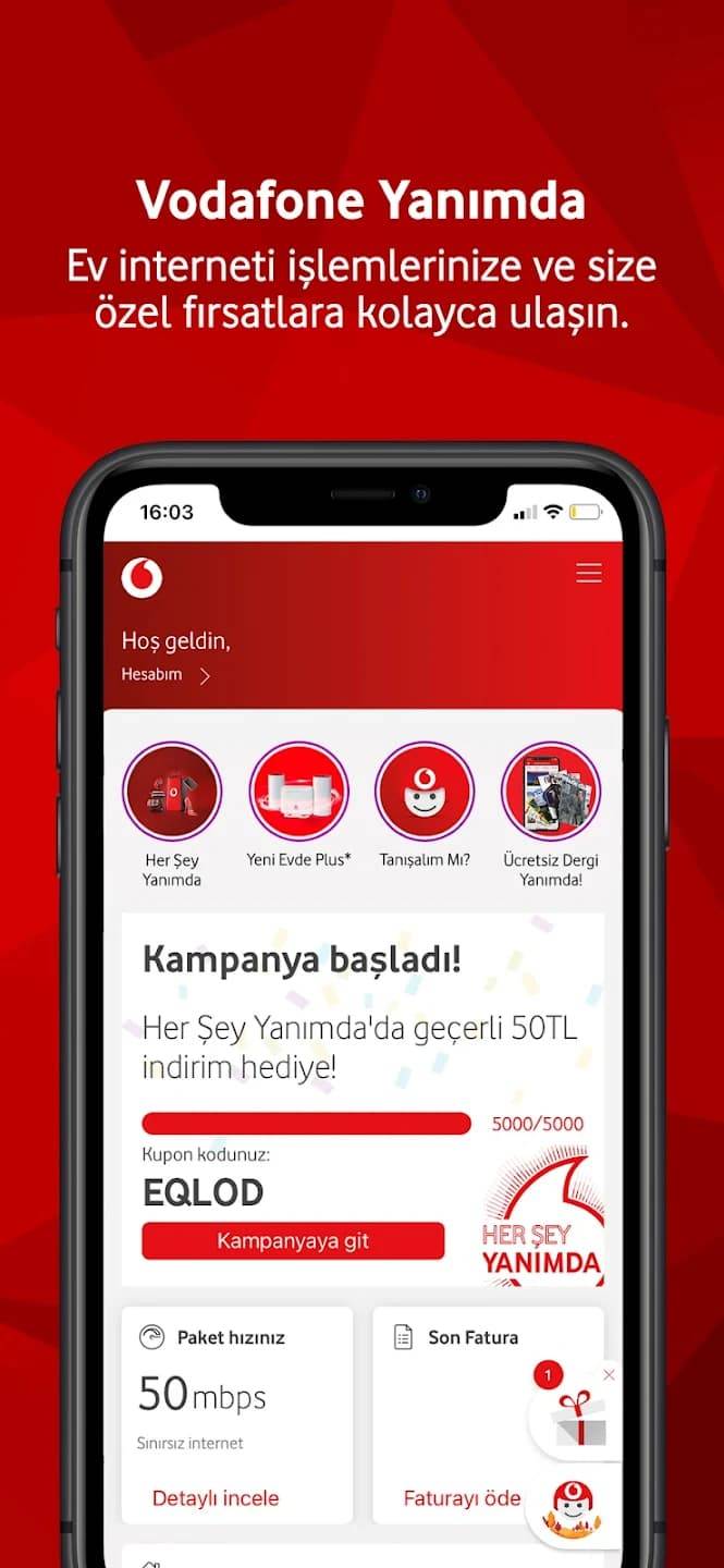 Download Vodafone Yanımda